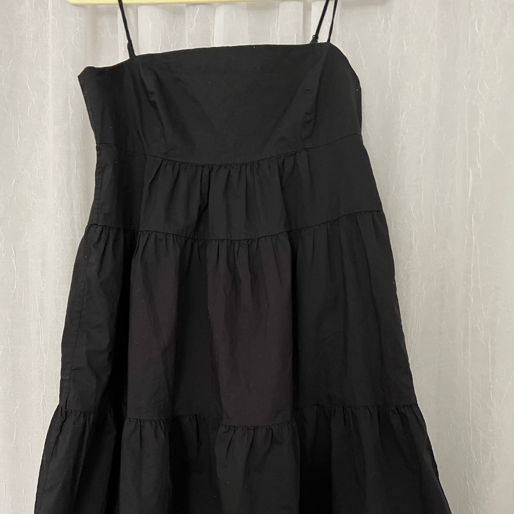 Levi's Black spaghetti strap  Mini Dress Size M